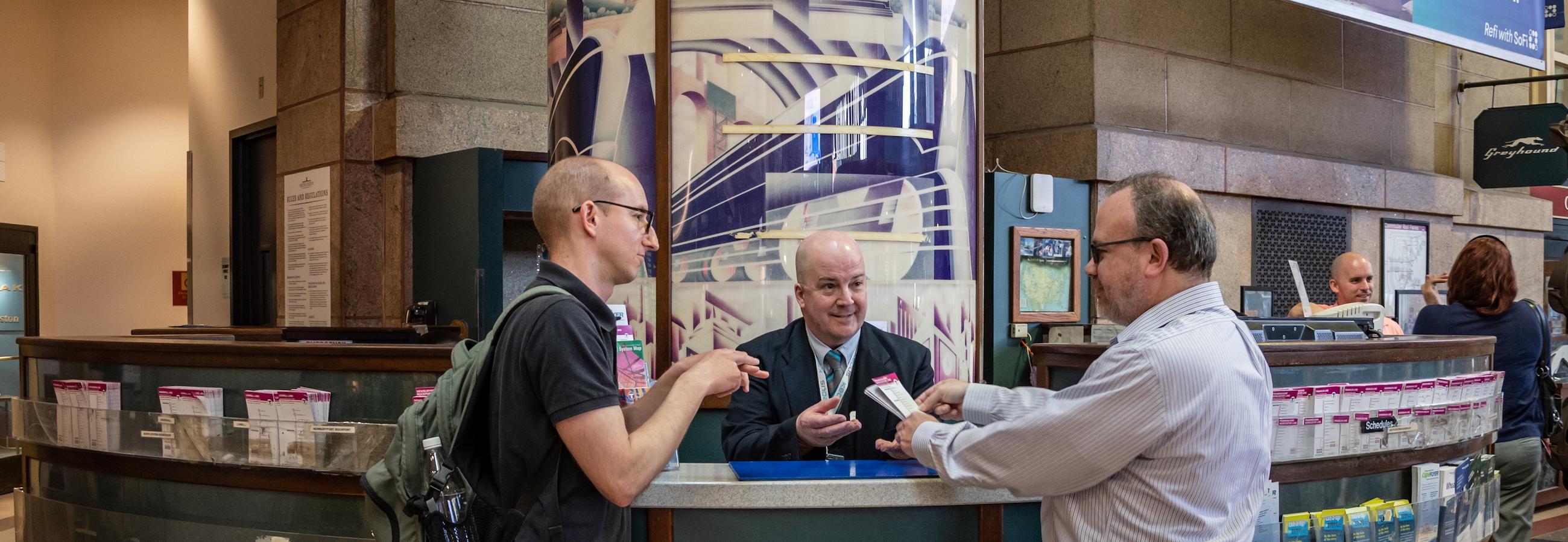 south station information desk